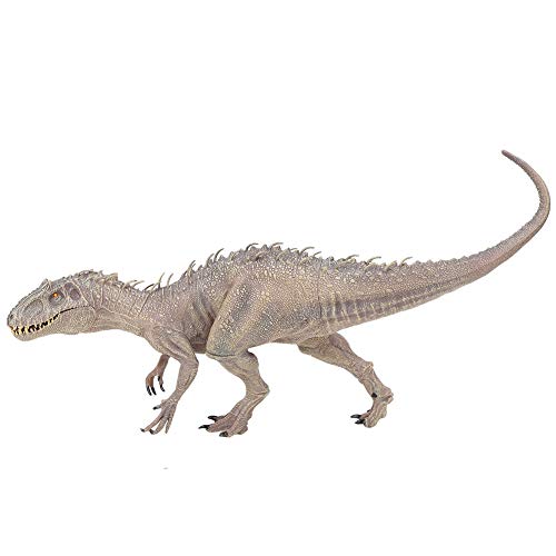 Juguetes Modelo de Dinosaurio, Modelo de Animal de simulación Tyrannosaurus Figuras de Dinosaurio Juego de Juguete de Regalo para niño(Juguetes Modelo de Dinosaurio Gris)