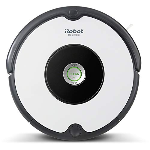 Robot aspirador iRobot Roomba 606 - Bueno para alfombras y suelos duros - Tecnología Dirt Detect - Sistema de limpieza en tres fases