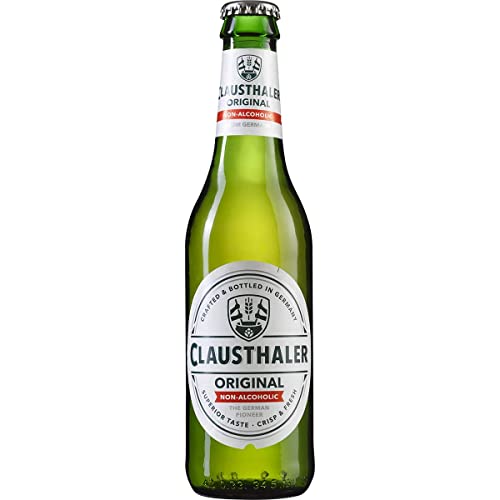 CLAUSTHALER Cerveza rubia sin alcohol botella 33 cl