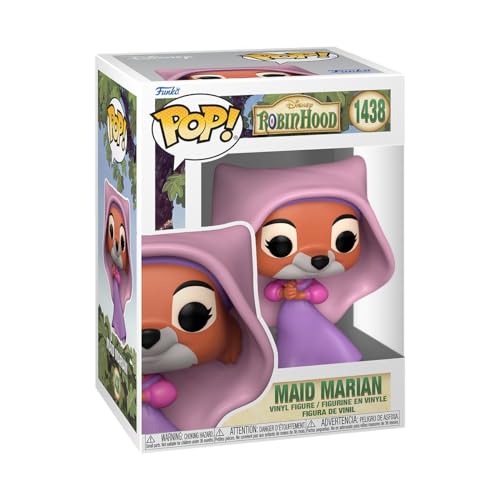 Funko POP! Disney: Robin Hood - Maid Marian - Figura de Vinilo Coleccionable - Idea de Regalo- Mercancia Oficial - Juguetes para Niños y Adultos - Movies Fans - Muñeco para Coleccionistas