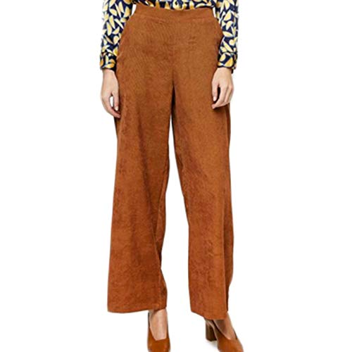 Compañía Fantástica Pantalon 0/0 Trousers, Marrón (Marron 000012), 40 (Tamaño del Fabricante:M) para Mujer