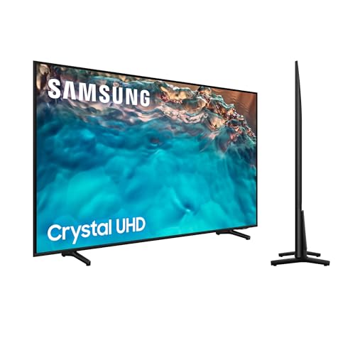 Samsung TV Crystal UHD 2022 50BU8000 - Smart TV de 50', 4K UHD, Procesador Crystal UHD, Contast Enhancer con HDR10+, Q-Symphony y Alexa integrada.