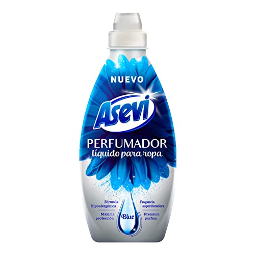 Asevi - Perfumador Asevi Blue - Perfumador ropa lavadora - Protege las fibras y el color - Fragancia fresca y acuática - 720 ml