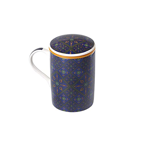 TEA SHOP - Taza de Té con filtro y tapa - Mug Classic Marrakech - Taza con infusor para té
