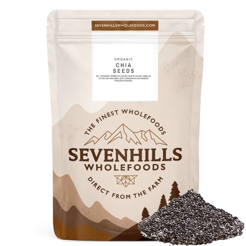 Sevenhills Wholefoods Semillas de Chia Crudas Orgánico 1kg