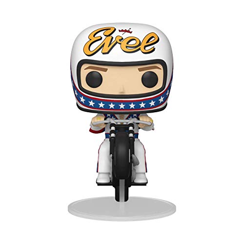 Funko- Pop Rides Evel Knievel on Motorcycle Juguete coleccionable, Multicolor (49942)
