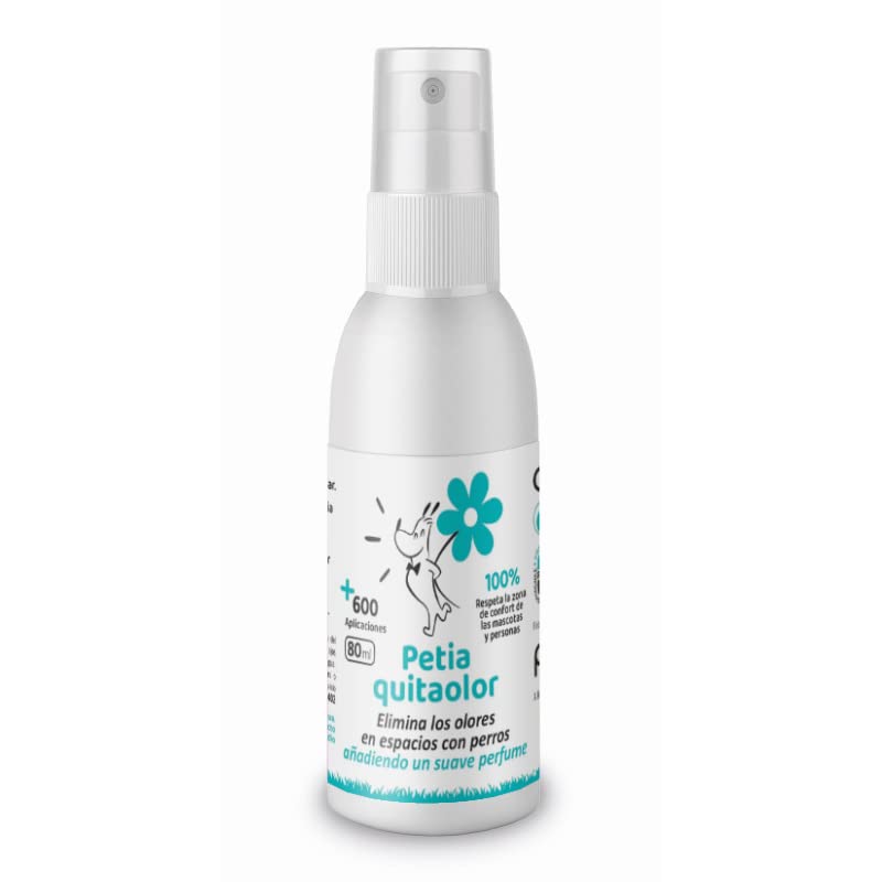 petia Vet health - Quitaolor para Perros - Ambientador para los Malos olores -1 Bote 80 ml