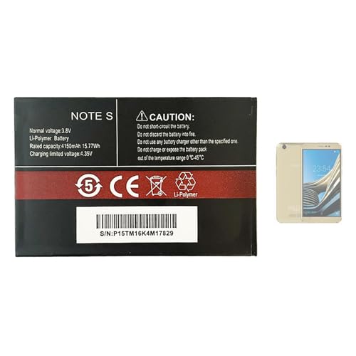 Aousavo Cubot Note S - Batería de repuesto compatible con Cubot Note S