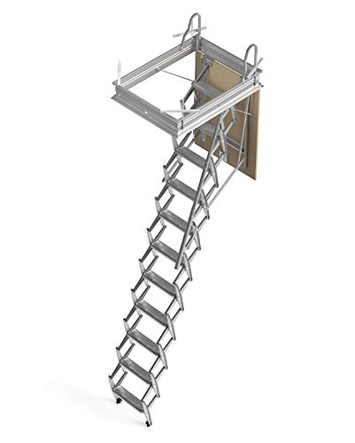 Mister Step Escalera escamoteable para buhardillas ADJ H= 276÷300 cm. (90 x 60 cm.)