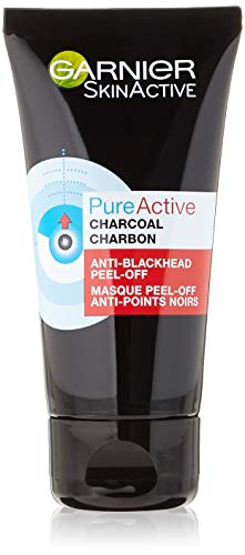 Garnier - SkinActive - Pure Active - Masque Peel-Off Anti-Points Noirs - Peaux Grasses à Imperfections - Lot de 2 x 50 ml