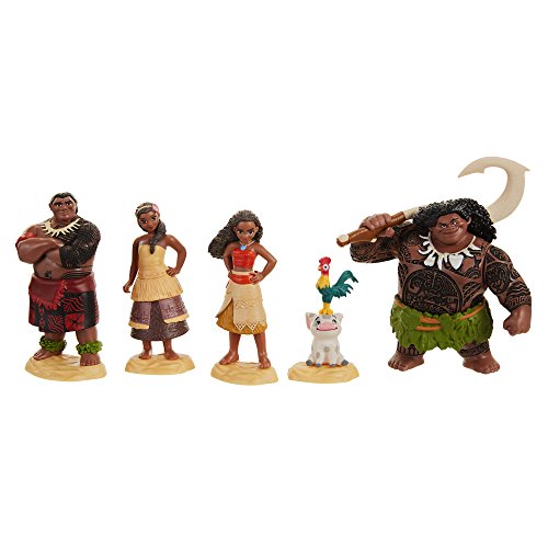 Vaiana- Disney Moana Oceania Figuras, Multicolor, Talla única (45536-7L)