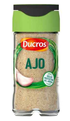 DUCROS - Especias Cocina - Ajo - Para Carnes, Verduras, Pescados, Marinadas y Salsas - 58g