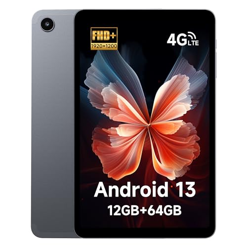 ALLDOCUBE iPlay 50 Mini Tablet Android 13, Tablet 8,4 Pulgadas FHD 1920x1200 Incell IPS, 12(4+8) GB RAM 64GB ROM/TF 512GB, Tableta PC Octa-Core 1.6GHz, 4G LTE Bluetooth 5.0, Google GMS/GPS