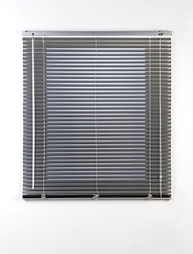 Estores Basic- Persiana Veneciana Aluminio, Plata, 150x175 cm