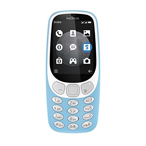 Nokia 3310 6,1 cm (2.4') Azul - Teléfono móvil (Barra, 6,1 cm (2.4'), 2 MP, Bluetooth, 1200 mAh, Azul)