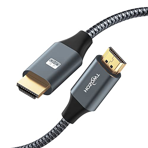 Twozoh Cable HDMI 4K 10M, Cable HDMI 2.0 de Alta Velocidad 18Gbps, Cable HDMI Trenzado Compatible con PS5, PS3, PS4, PC, Proyector, HDTV, Xbox