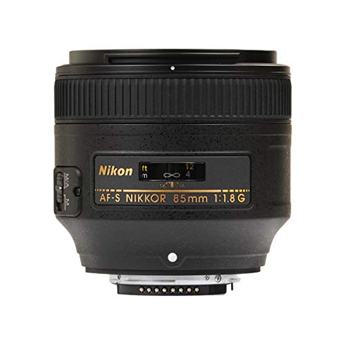 Nikon AF-S 85mm F1.8 G - Objetivo para Nikon (distancia focal fija 85mm, apertura f/1.8) color negro
