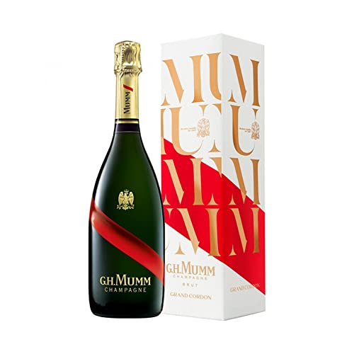 Mumm Grand Cordon Brut Champagne con Estuche - 750 ml