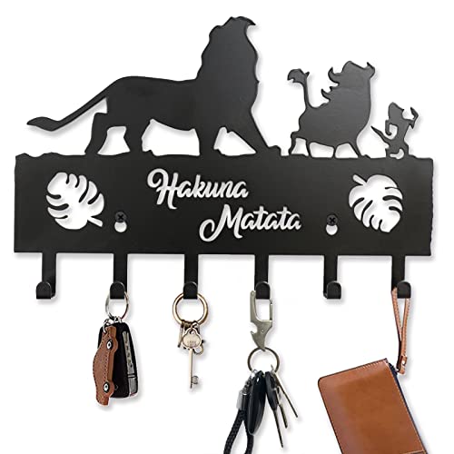 Soporte de metal para llaves para organizador decorativo de llaves montado en la pared entrada cinturón de llaves máscara ganchos para paraguas colgador de llaves personalizado para puerta delantera.