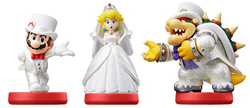 Nintendo - Amiibo Mario, Peach, Bowser (Pack De 3)