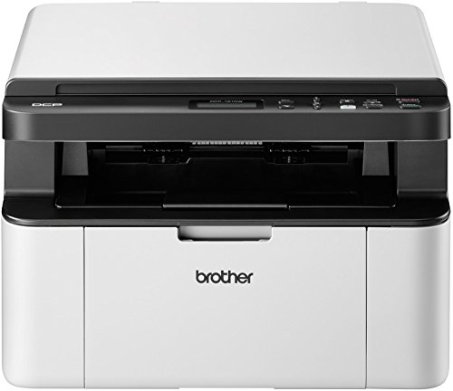 Brother DCP-1610W - Impresora multifunción láser (B/N 20 PPM, A4, USB), Blanco y Negro