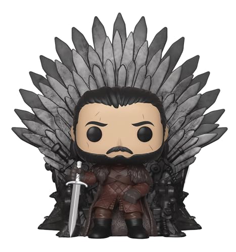 Funko Pop! Deluxe: Game of Thrones S10: Jon Snow Sitting on Iron Throne