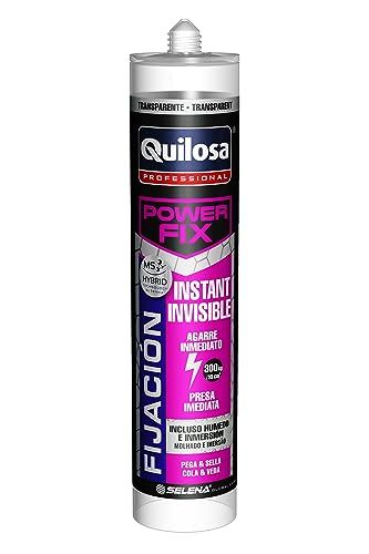 Power Fix Mounting Adhesive Instant Invisible 295 G Transparent
