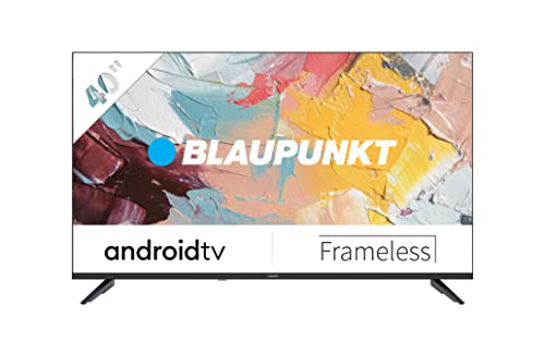 Blaupunkt BA40F4382QEB Android TV 101 cm (40') FHD TV (Smart TV, Chromecast, Google Assistant, Sintonizador Triple), Negro