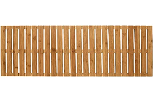 Wenko Tarima In/Outdoor de Bambú 100 x 50 cm, Marrón, 3 x 11.5 x 11.5 cm