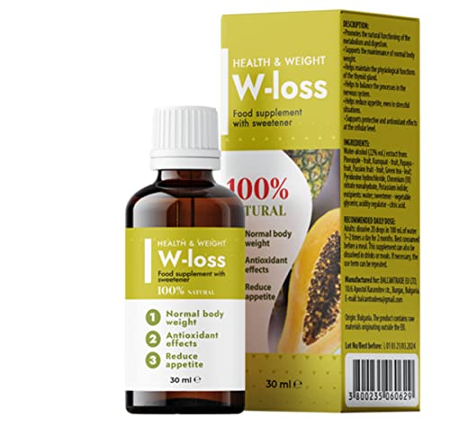 Gotas W-loss, suplementos para adelgazar rápidamente y quemar grasa, dieta cetogénica, 30 ml