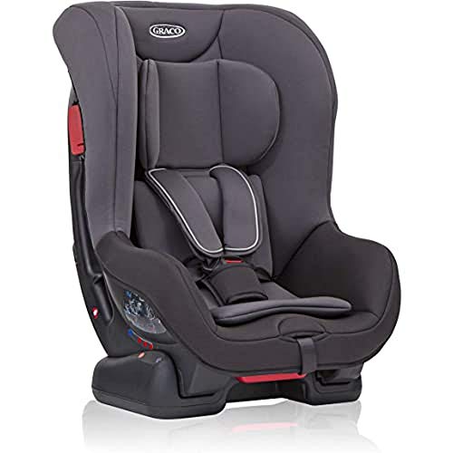 Graco 8CC999BGREU - Extender asiento de coche para bebé, grupo 0+/1, color negro/gris, unisex