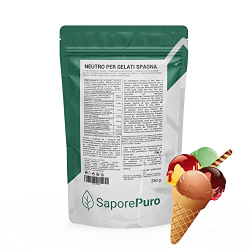 Saporepuro NEUTRO ESTABILIZANTE para helados y sorbetes (S) con emulsionante - 250 GR