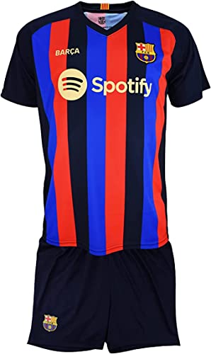 Champion's City Conjunto - Personalizable - Camiseta y Pantalón Infantil - Primera Equipación - FC Barcelona - Réplica Autorizada - Temporada 2022/2023…