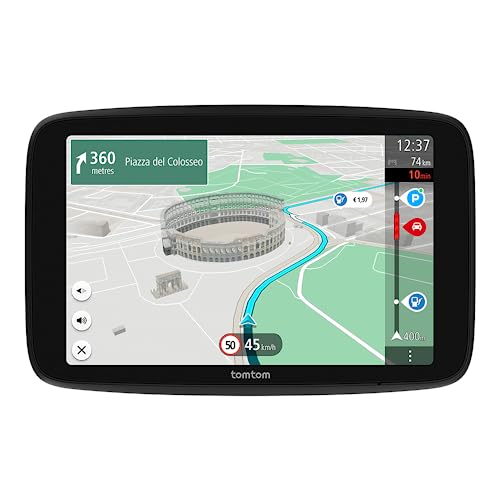 TomTom GPS para coche Go Superior (7 pulgadas, estado del tráfico y alertas de radares gracias a TomTom Traffic, mapas del mundo, actualizaciones rápidas mediante WiFi) - SOFTWARE ACTUALIZADO
