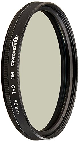 Amazon Basics Filtro polarizador circular - 58 mm