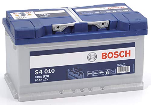 Bosch S4010 Batería de coche 80A/h 740A tecnología de plomo-ácido para vehículos sin sistema Start y Stop