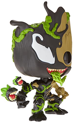 Funko - Pop! Marvel: Max Venom - 10” Groot Figura Coleccionable, Multicolor (46866)