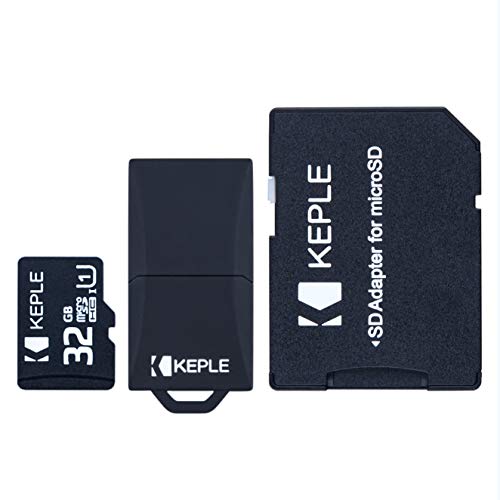 Keple Tarjeta de Memoria Micro SD da 32GB | MicroSD Class 10 Compatible con Xiaomi Mi A1 / Mi Mix 2 / Redmi Note 3/4/ 5, Redmi 6 Pro, 5A | 32 GB