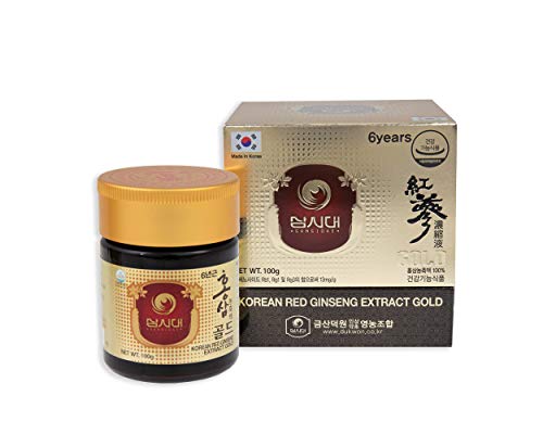 Ginseng Rojo Coreano Extracto Gold 100 Gramos - per 3 Meses