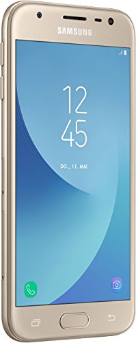 Samsung Galaxy J3 - Smartphone de 5'(2 GB RAM, 16 GB Memoria Interna, cámara de 13 MP, Android), Color Oro