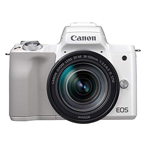 CANON EOS M50 Blanc + 18-150