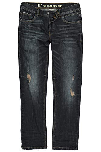 JP 1880 Jeans Vintage Große Größen Vaqueros Straight, Azul Marino, W37/L34 (Talla del Fabricante: 52) para Hombre
