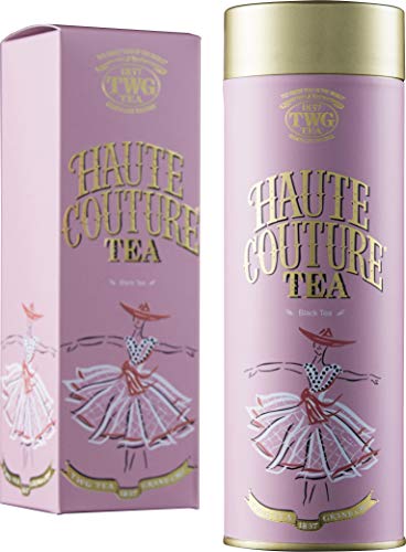 TWG Tea | Haute Couture Tea, blend de té negro de hoja suelta en lata de regalo de alta costura de 100 g