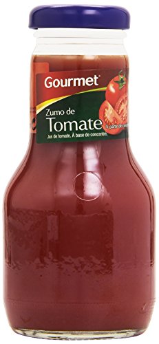 Gourmet - Zumo de tomate 100% - 200 ml - [Pack de 12]
