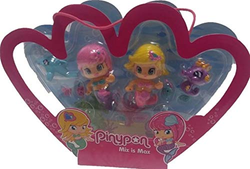 Pinypon Pack de 2 Figuras de Sirenas, para niños a partir de 4 años (Famosa 700008931) , color/modelo surtido