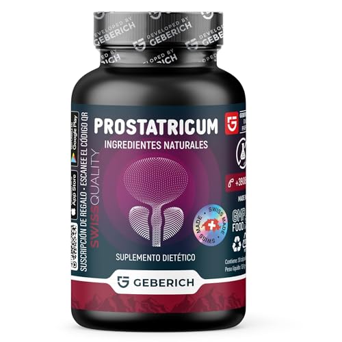 Prostatricum – Suplemento para la Próstata y la Salud Urinaria – 30 Cápsulas – con Serenoa Repens, Equinácea, Ginkgo Biloba – Complemento Alimenticio