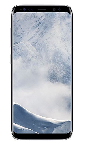 Samsung Galaxy S8 - Smartphone libre (5.8'', 4GB RAM, 64GB, 12MP), Plata, - [Versión Alemana: No incluye Samsung Pay ni acceso a promociones Samsung Members] (Reacondicionado)