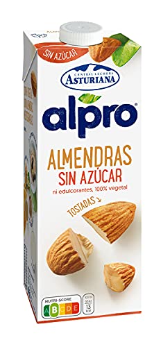 Alpro Central Lechera Asturiana leche almendras sin azúcar envase 1 lt
