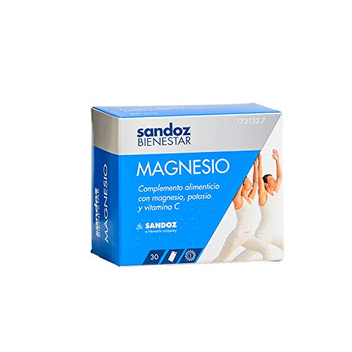 SANDOZ FARMACEUTICA, S.A. Bienestar Magnesio, Blanco, 30 Sobres
