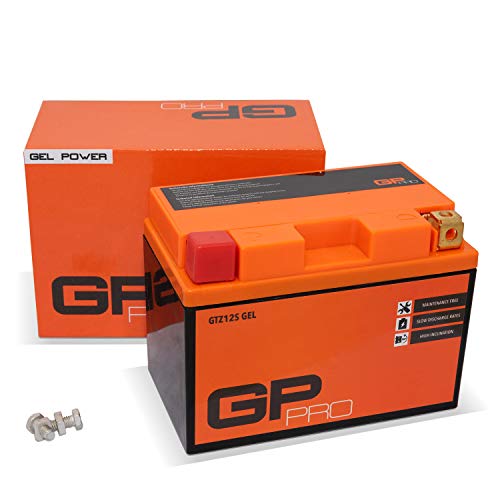 Batería 12V 11Ah Gel GP-Pro (TYP - GTZ12S / similar YTZ12S) (sellado / sin mantenimiento)